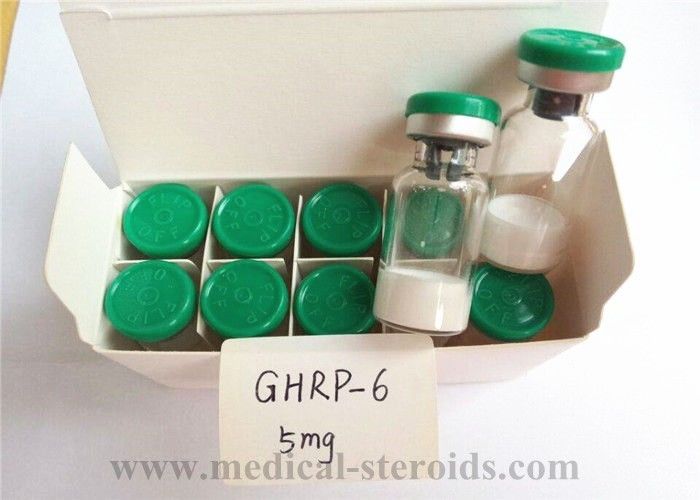 ペプチッドGHRP6 CAS 87616-84-0を解放する脂肪質の損失GHRP-6の人間の成長ホルモンのペプチッド